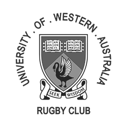 UWA Juniour Rugby Logo - BW