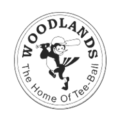 Woodlands Teeball CLub Logo - BW